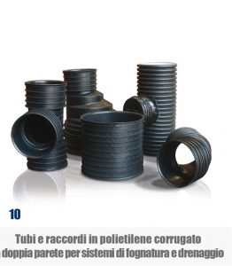 Tubi E Raccordi In Polietilene Corrugato Doppia Parete Per Sistemi Di 